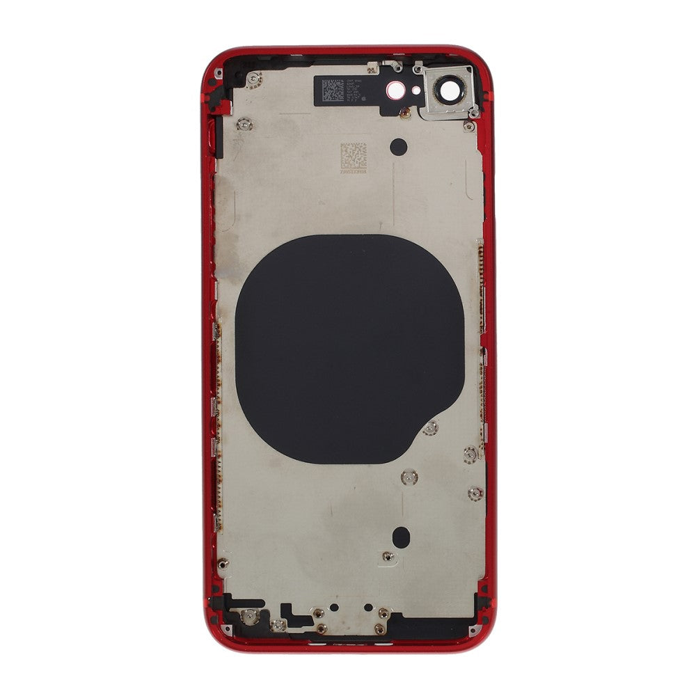 Carcasa Chasis Tapa Bateria Apple iPhone SE (2020) Rojo