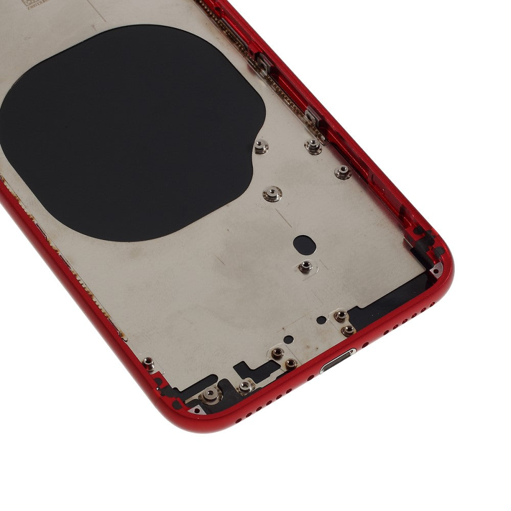 Carcasa Chasis Tapa Bateria Apple iPhone SE (2020) Rojo