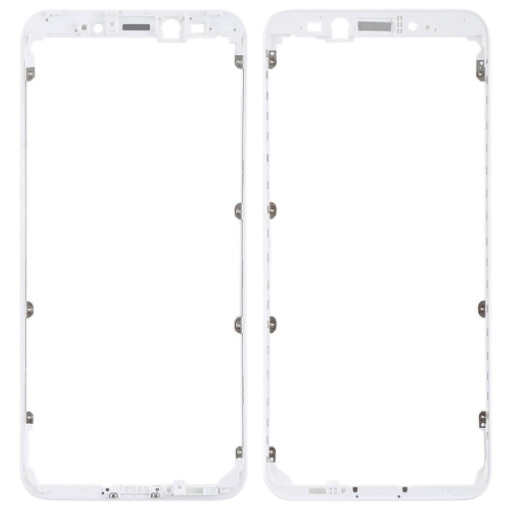Châssis de cadre intermédiaire LCD Xiaomi MI A2 / MI 6X Blanc