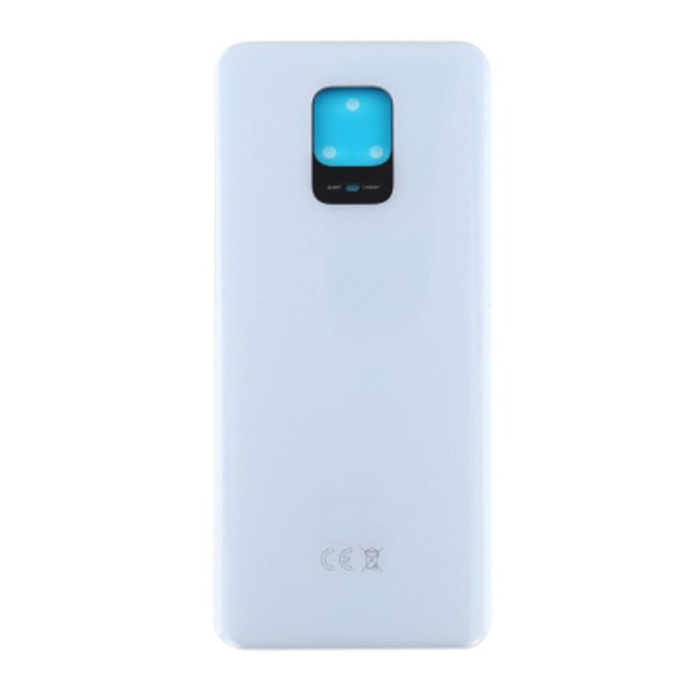 Cache Batterie Cache Arrière Xiaomi Redmi Note 9S Blanc