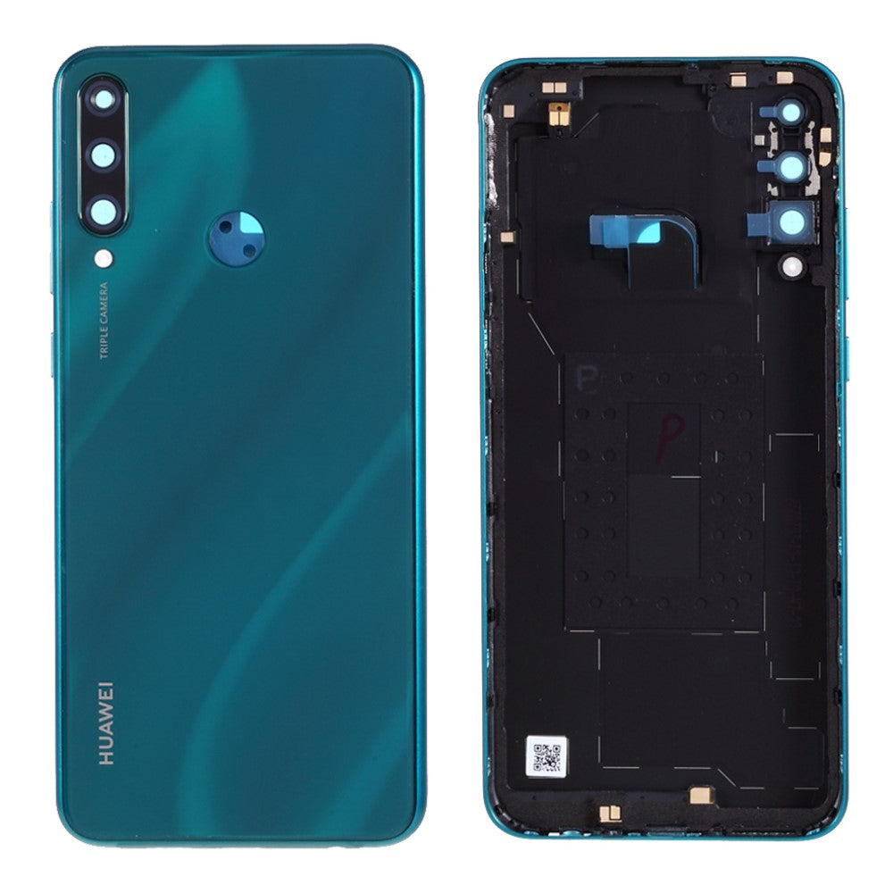 Cache Batterie Coque Arrière Huawei Y6P Vert