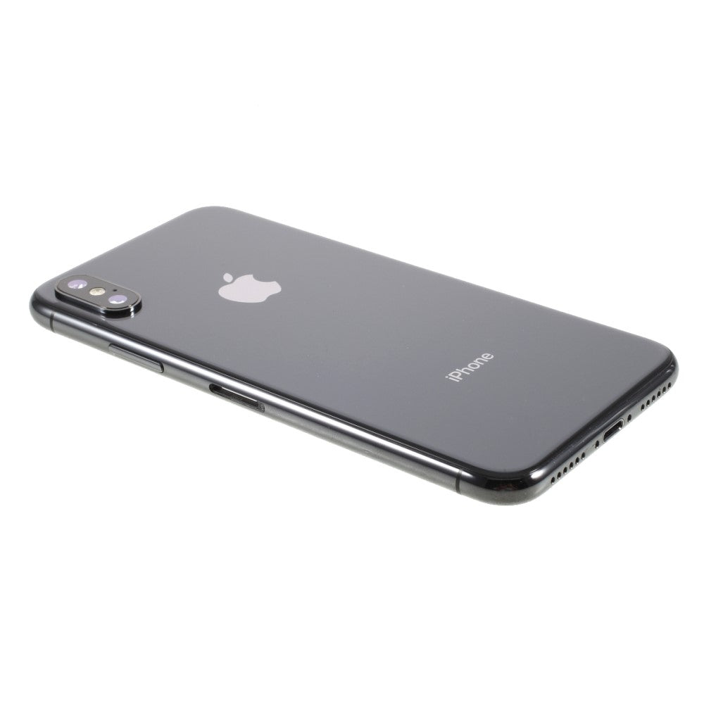 Chassis Cover Battery Cover + Parts Apple iPhone X Black