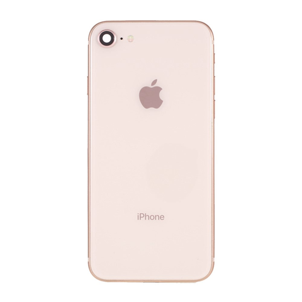 Carcasa Chasis Tapa Bateria + Piezas Apple iPhone 8 Plus Rosa