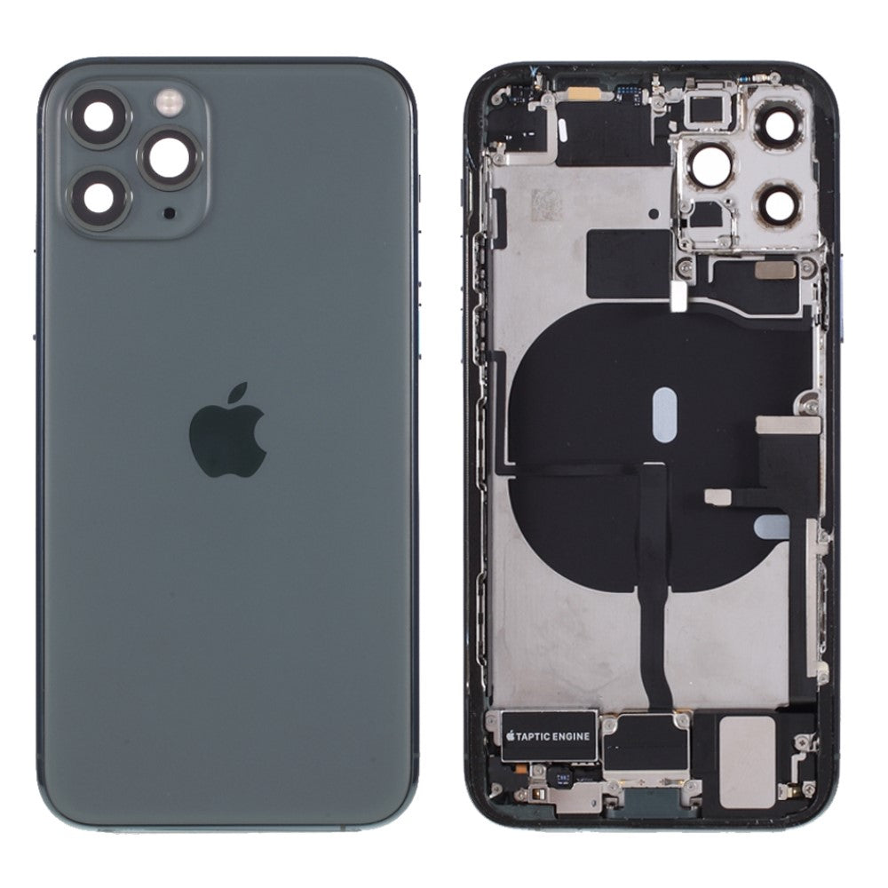 Châssis Cover Battery Cover + Pièces Apple iPhone 11 Pro Vert