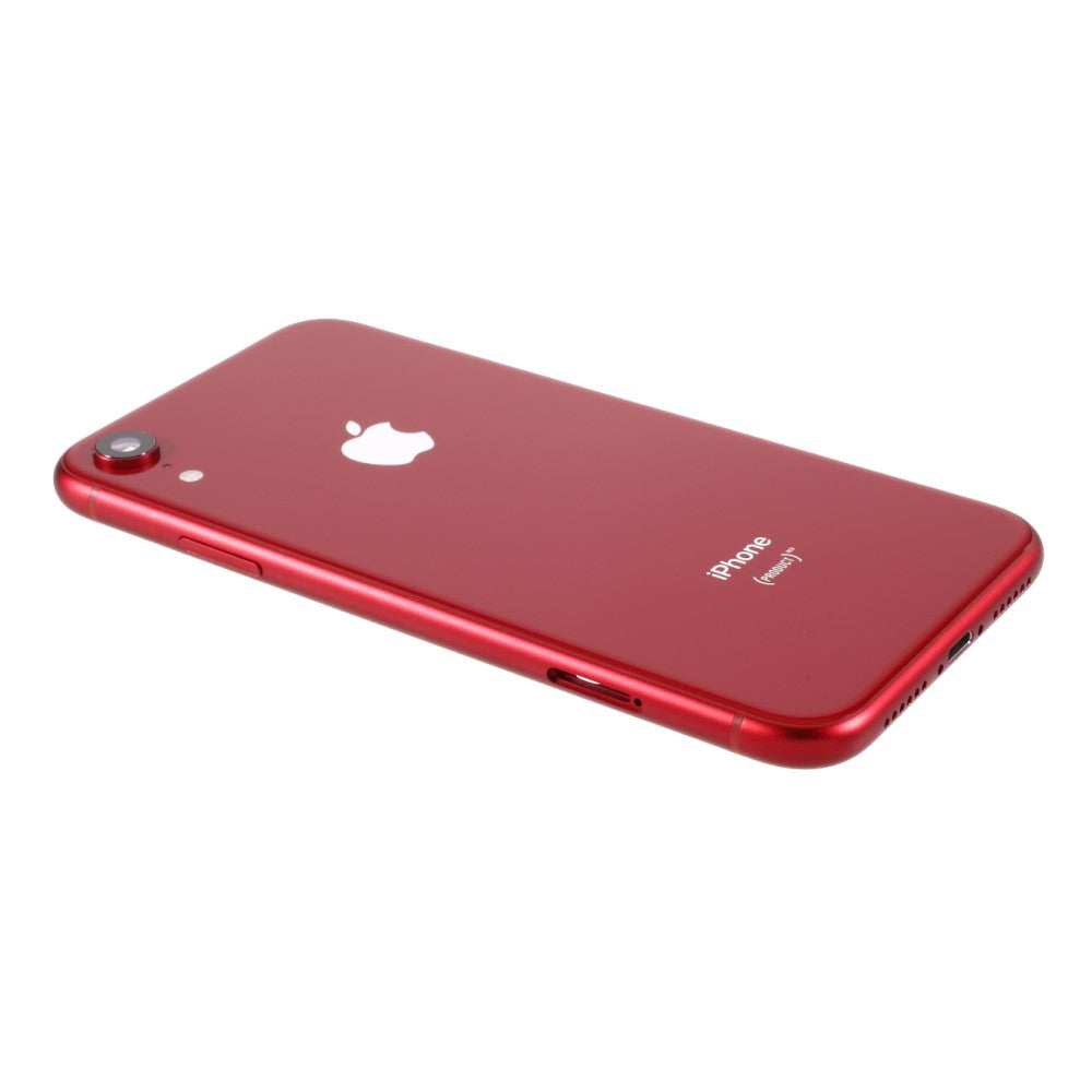 Carcasa Chasis Tapa Bateria + Piezas Apple iPhone XR Rojo