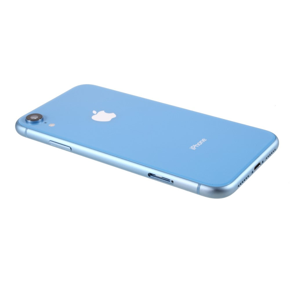 Carcasa Chasis Tapa Bateria + Piezas Apple iPhone XR Azul