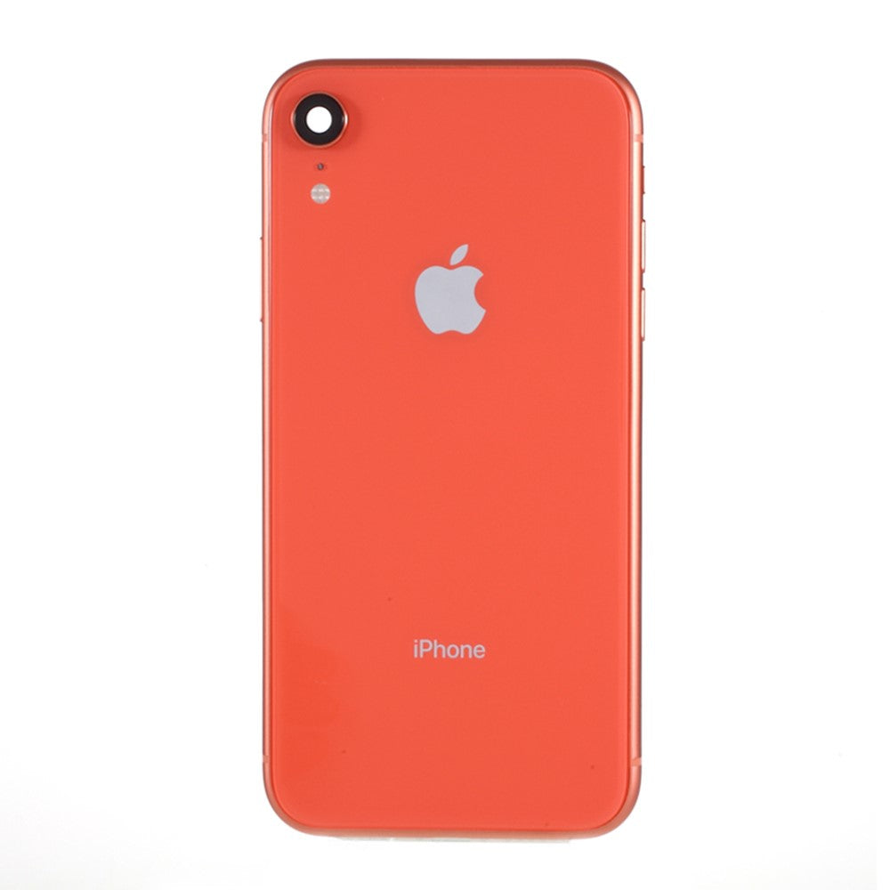 Carcasa Chasis Tapa Bateria + Piezas Apple iPhone XR Coral