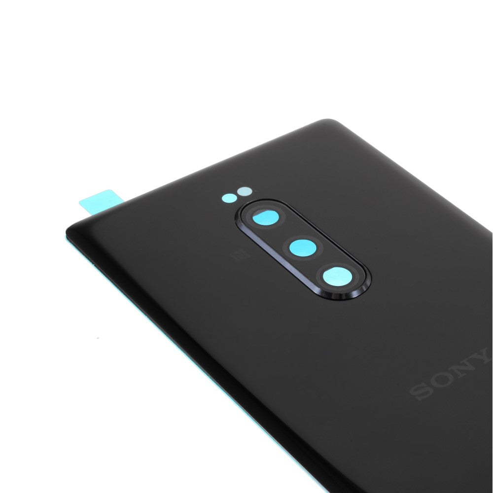 Cache Batterie Cache Arrière + Objectif Caméra Arrière Sony Xperia 1 / XZ4 Noir