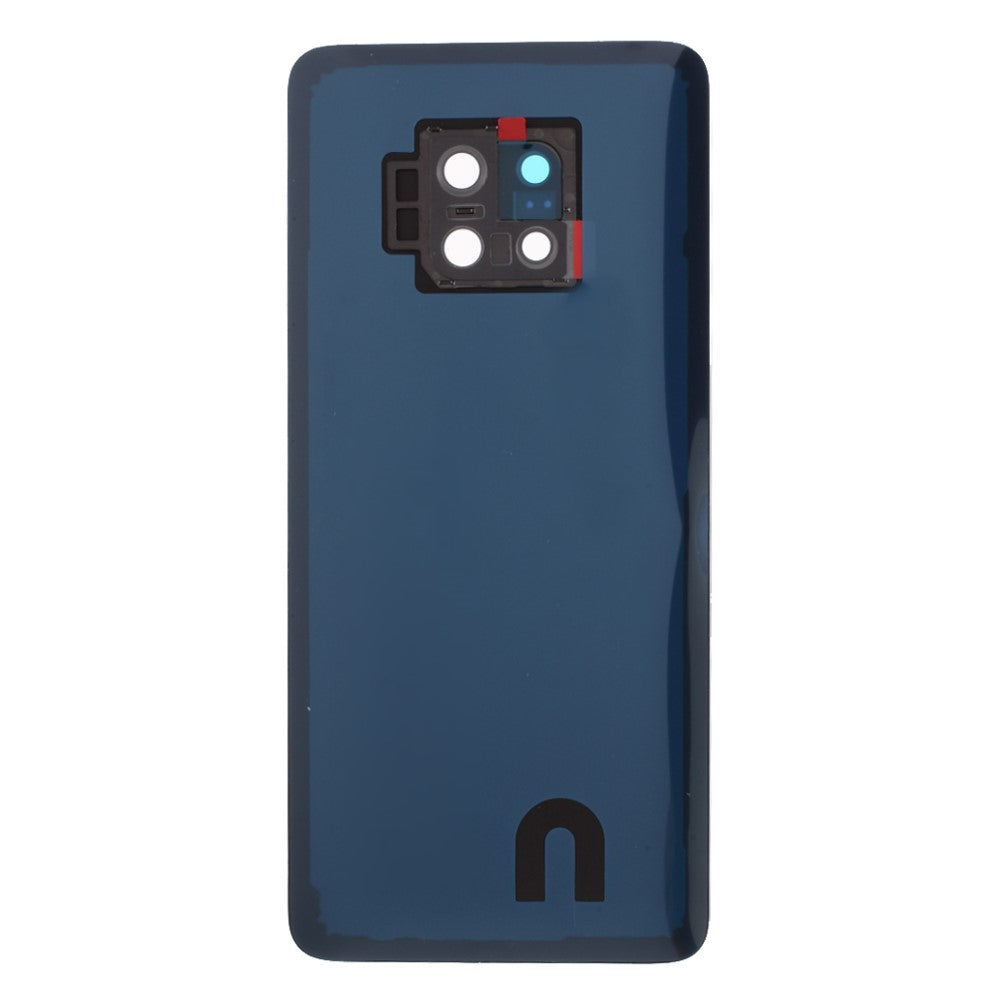 Tapa Bateria Back Cover + Lente Camara Trasera Huawei Mate 20 Pro Azul