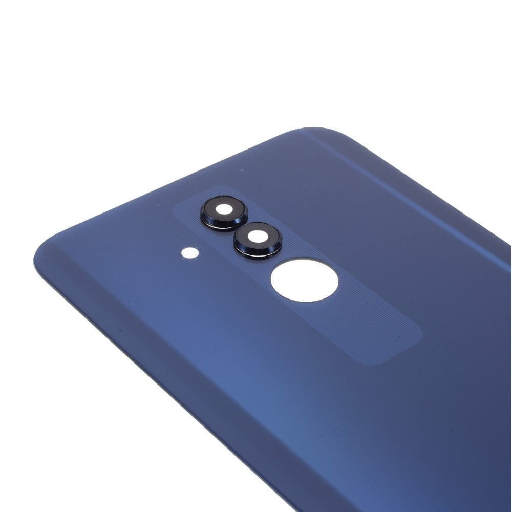 Cache Batterie Cache Arrière + Lentille Caméra Arrière Huawei Mate 20 Lite Bleu