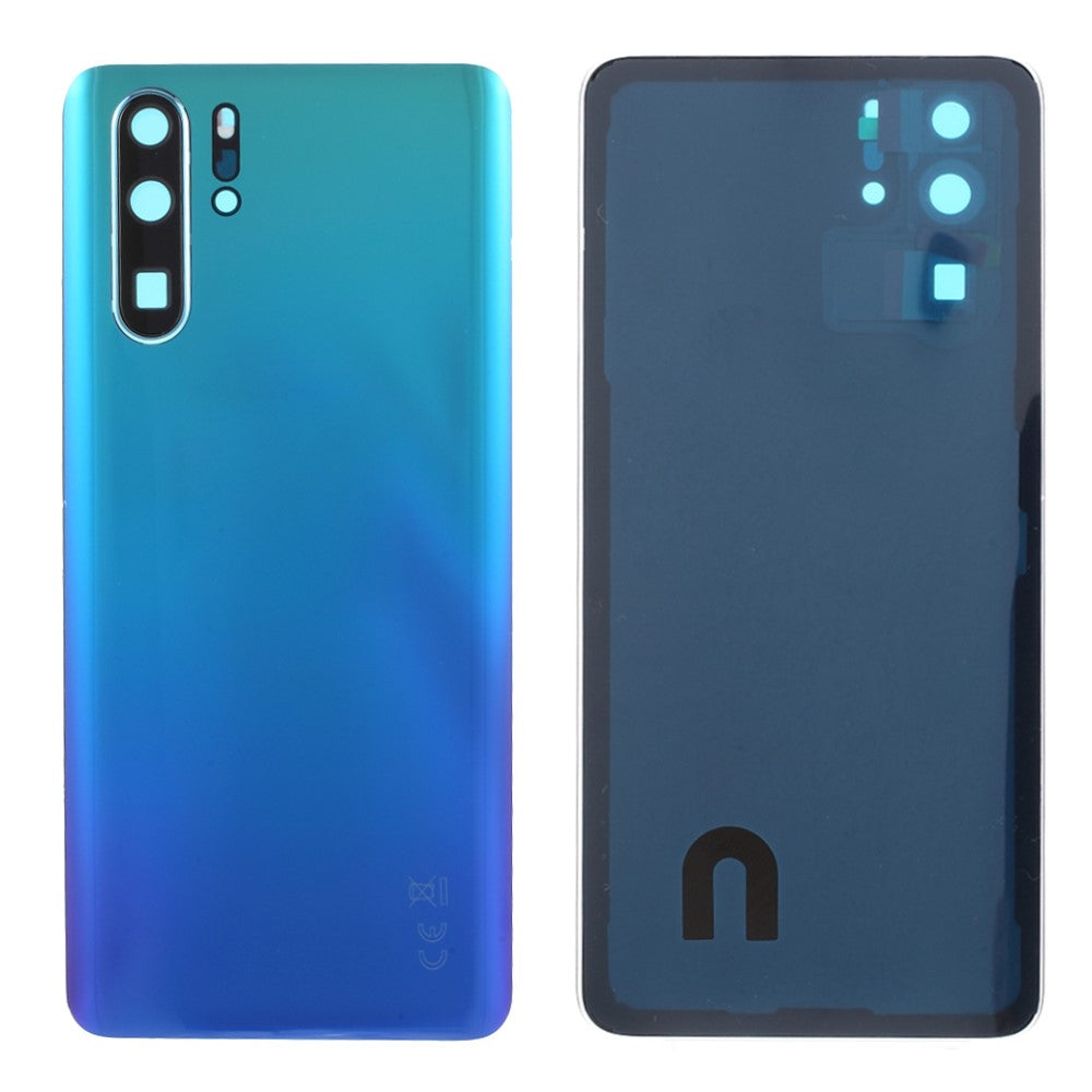 Battery Cover Back Cover + Rear Camera Lens Huawei P30 Pro Blue