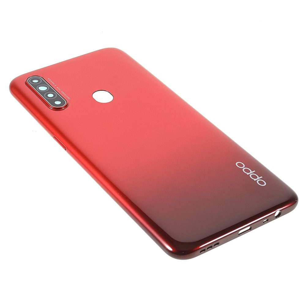 Battery Cover Back Cover + Rear Camera Lens Oppo A31 (2020) Red