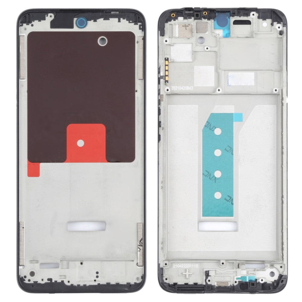 Châssis Cadre Intermédiaire LCD Xiaomi Redmi 10 Noir