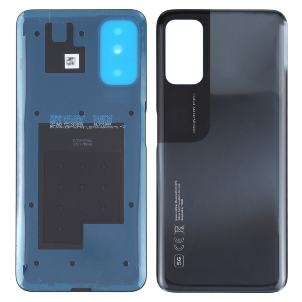 Tapa Bateria Back Cover Xiaomi Poco M3 Pro 5G M2103K19PG / M2103K19PI Negro