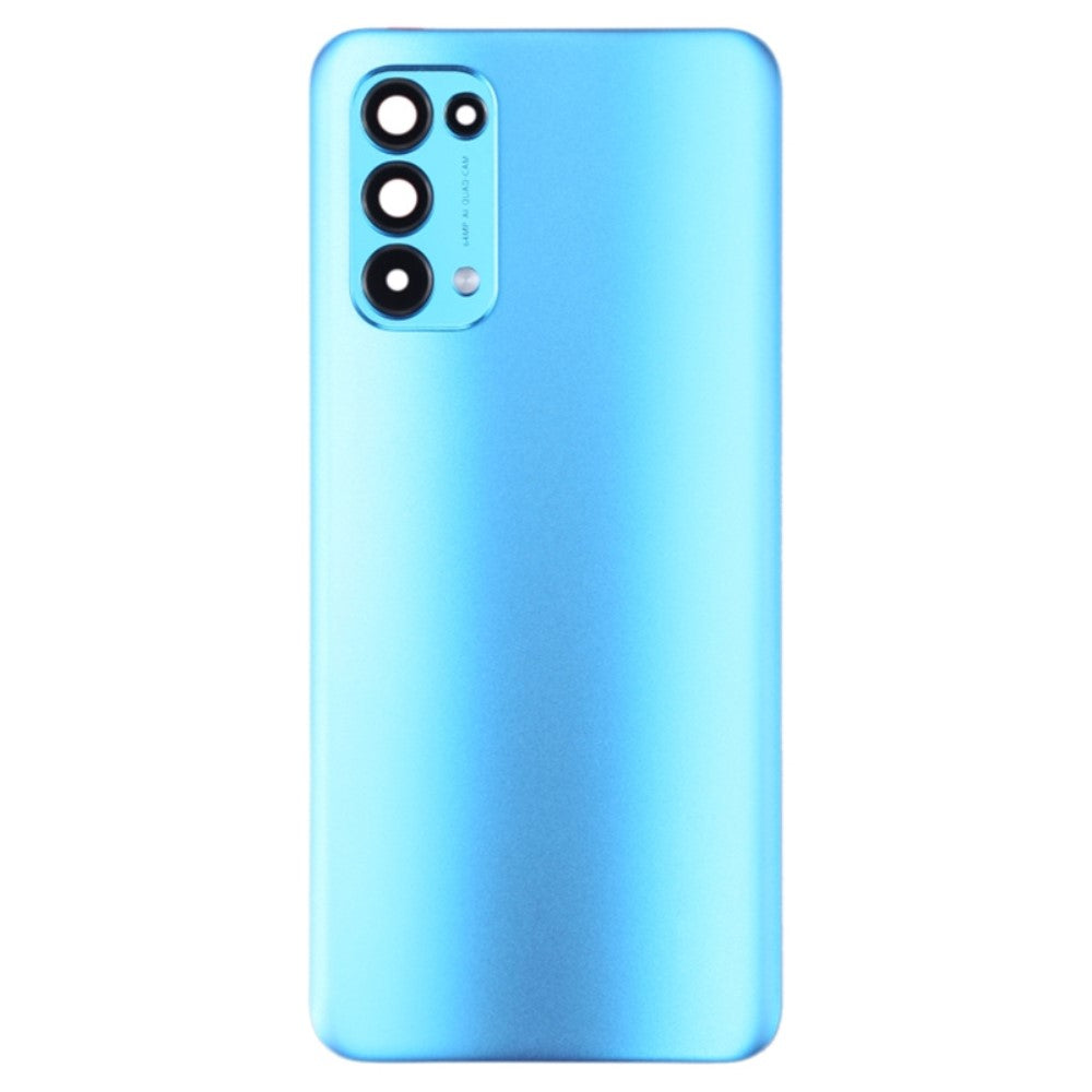 Cache Batterie Cache Arrière + Objectif Caméra Oppo Reno 5 5G / Find X3 Lite Bleu