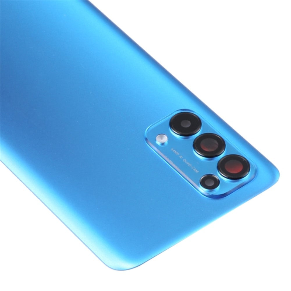 Battery Cover Back Cover + Camera Lens Oppo Reno 5 5G / Find X3 Lite Blue