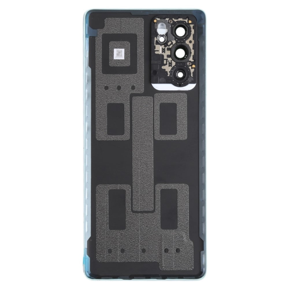 Tapa Bateria Back Cover + Lente Camara Oppo Reno 6 Pro 5G PEPM00 CPH2249 Azul