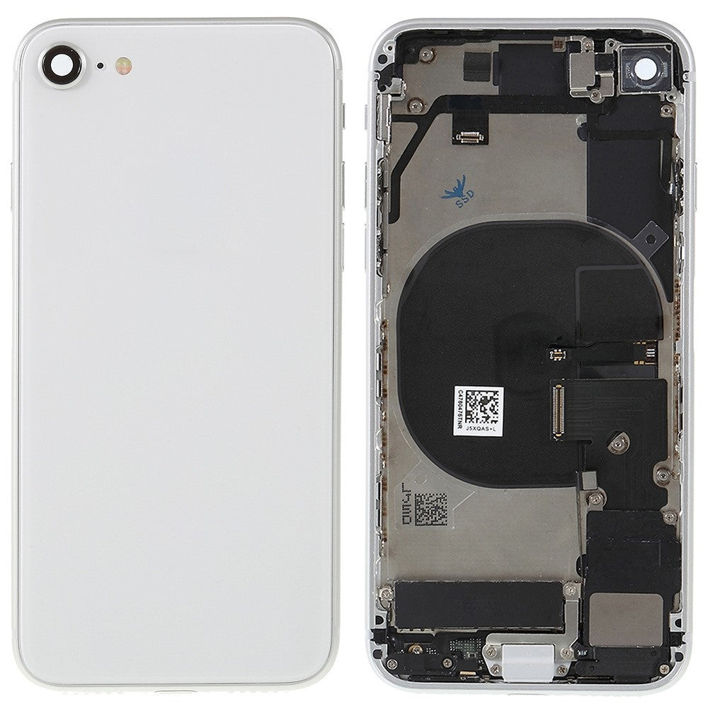 Chassis Cover Battery Cover + Parts Apple iPhone 8 White