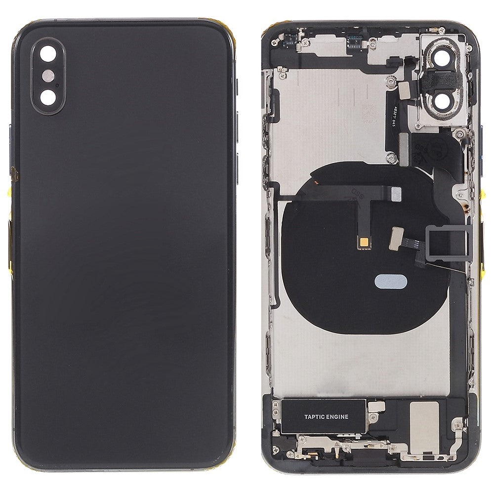 Carcasa Chasis Tapa Bateria + Piezas Apple iPhone XS Negro
