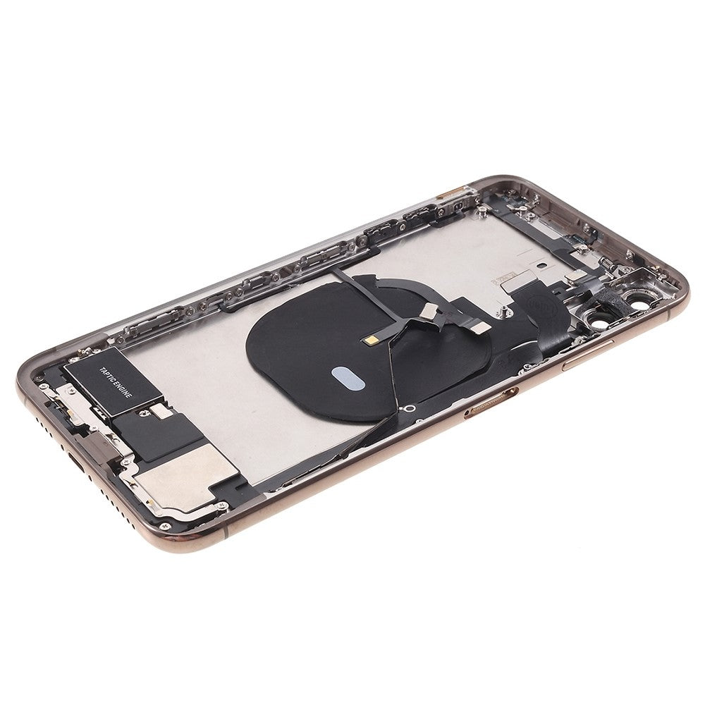 Carcasa Chasis Tapa Bateria + Piezas Apple iPhone XS Max Dorado