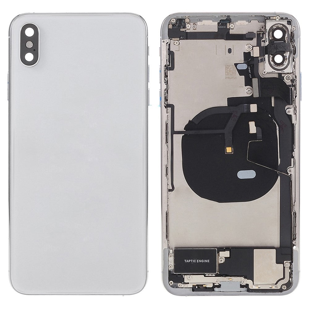 Carcasa Chasis Tapa Bateria + Piezas Apple iPhone XS Max Blanco