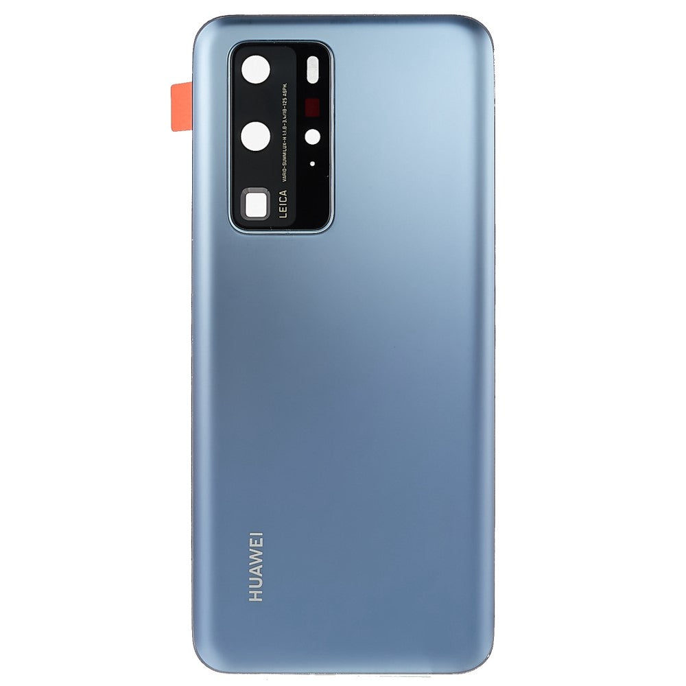 Battery Cover Back Cover + Rear Camera Lens Huawei P40 Pro Silver