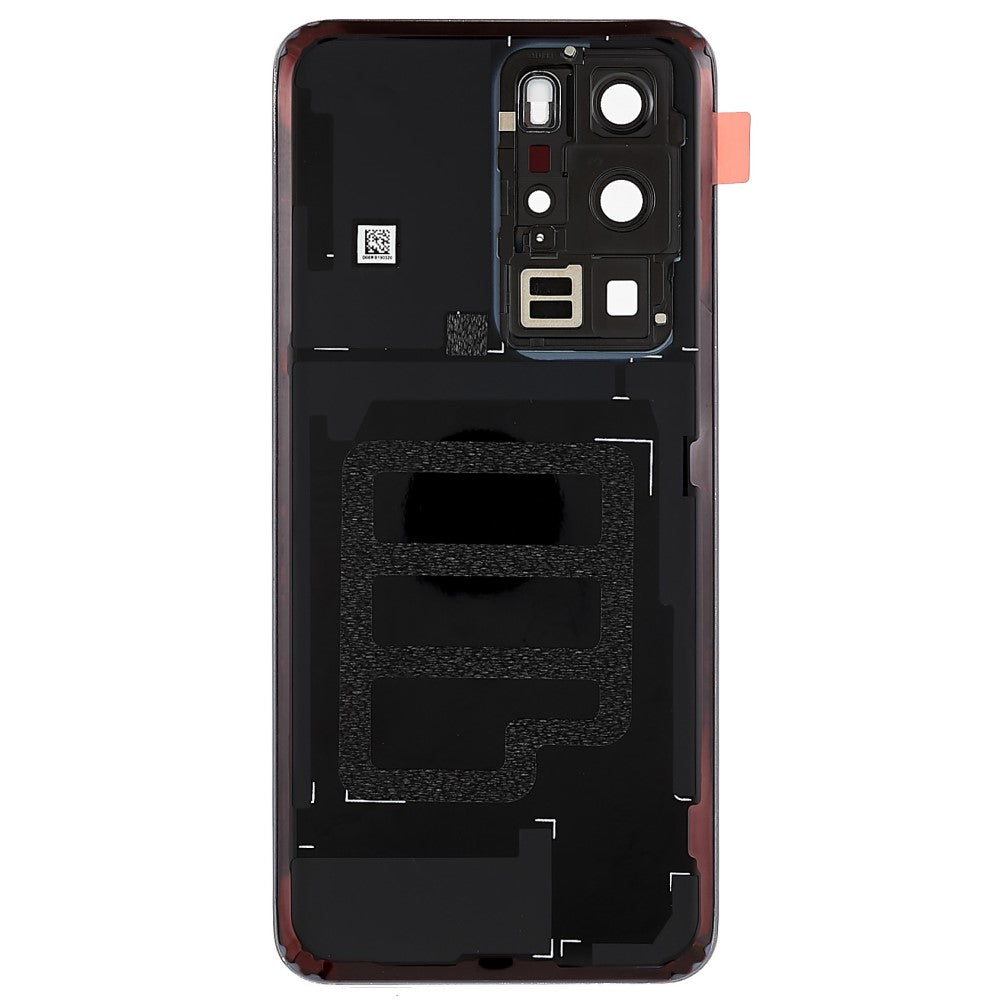 Tapa Bateria Back Cover + Lente Camara Trasera Huawei P40 Pro Plateado