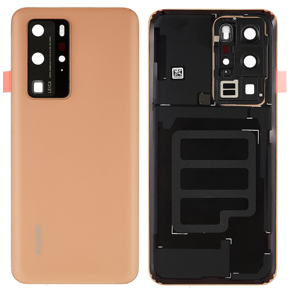 Battery Cover Back Cover + Rear Camera Lens Huawei P40 Pro Gold