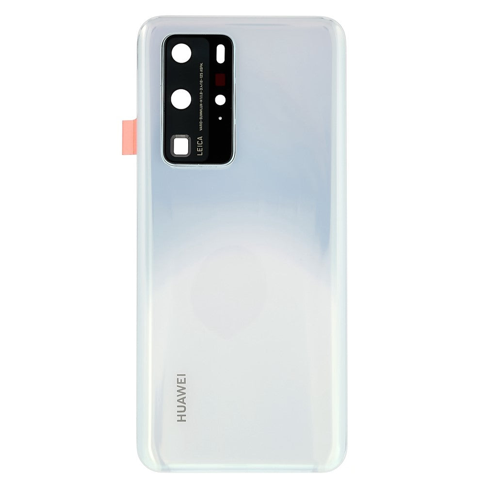 Battery Cover Back Cover + Rear Camera Lens Huawei P40 Pro White