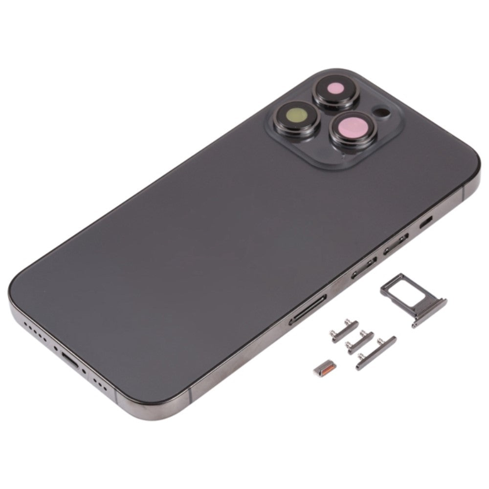 Carcasa Chasis Tapa Bateria iPhone 13 Pro Negro