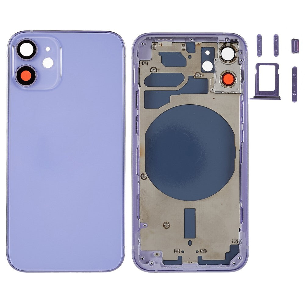 Chassis Cover Battery Cover iPhone 12 Mini Violet