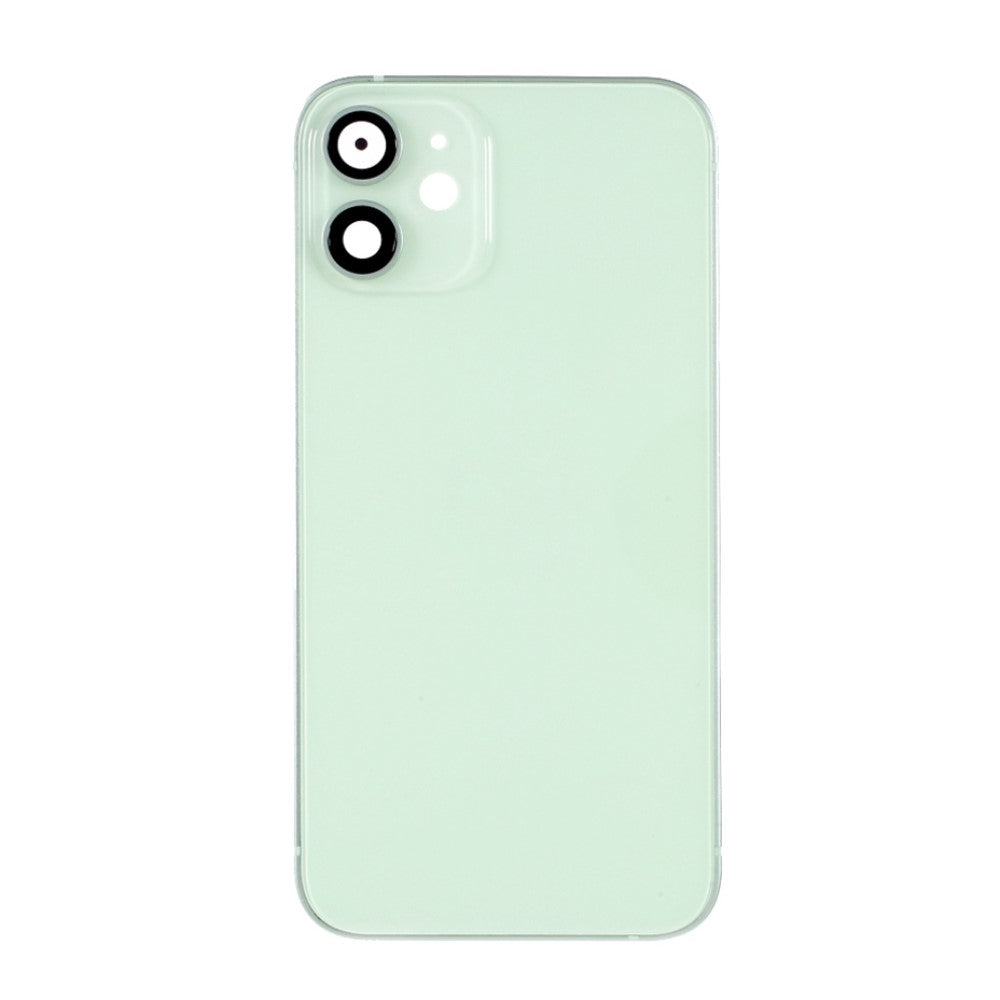 Carcasa Chasis Tapa Bateria iPhone 12 Mini Verde