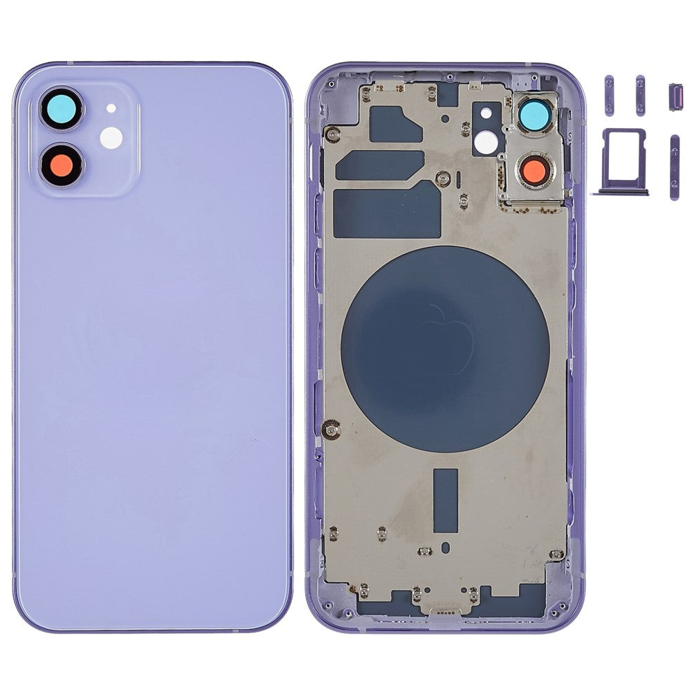 Chassis Cover Battery Cover iPhone 12 Purple