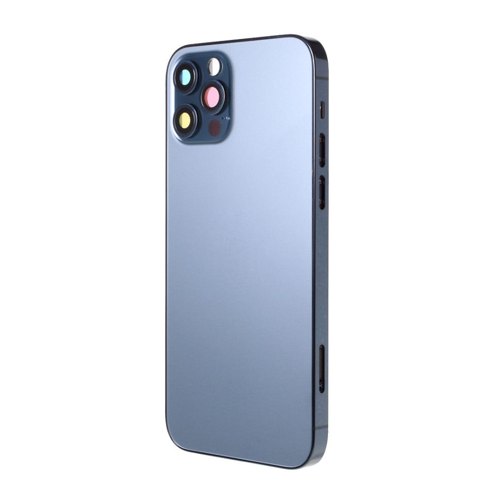 Châssis Cover Battery Cover iPhone 12 Pro Bleu