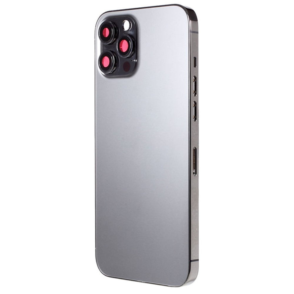 Carcasa Chasis Tapa Bateria iPhone 12 Pro Max Negro