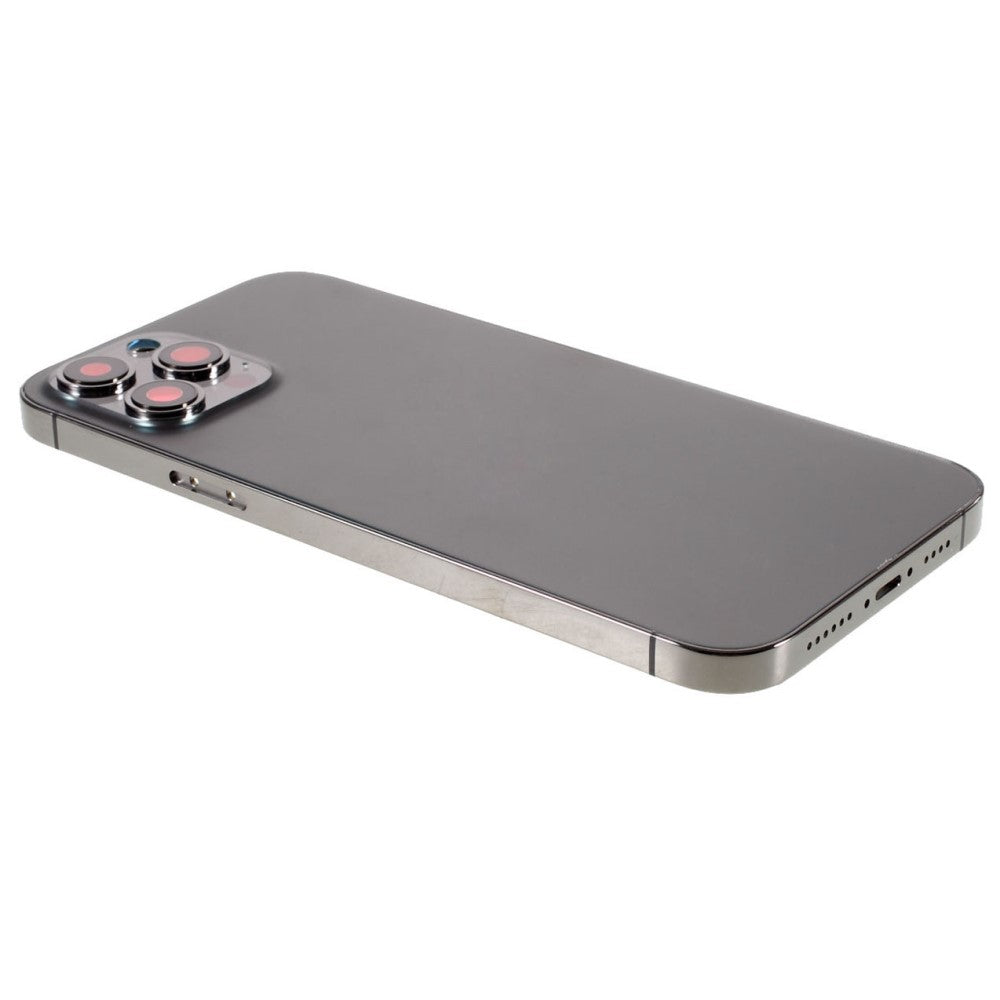Carcasa Chasis Tapa Bateria iPhone 12 Pro Max Negro