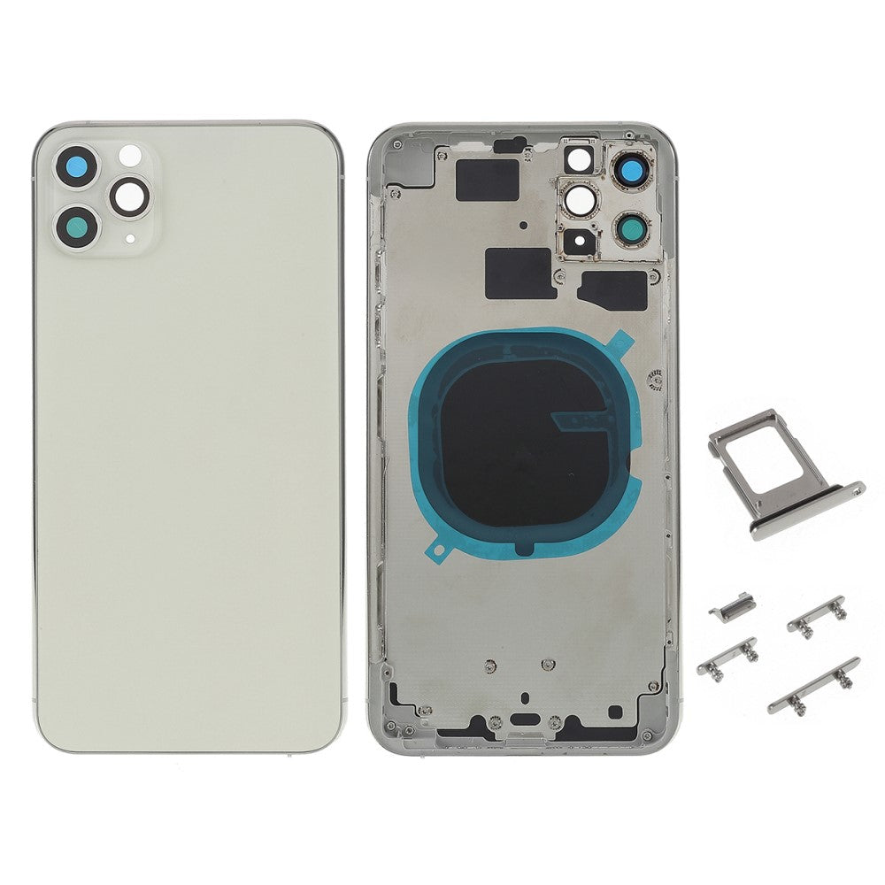 Châssis Cover Battery Cover iPhone 11 Pro Max Argent