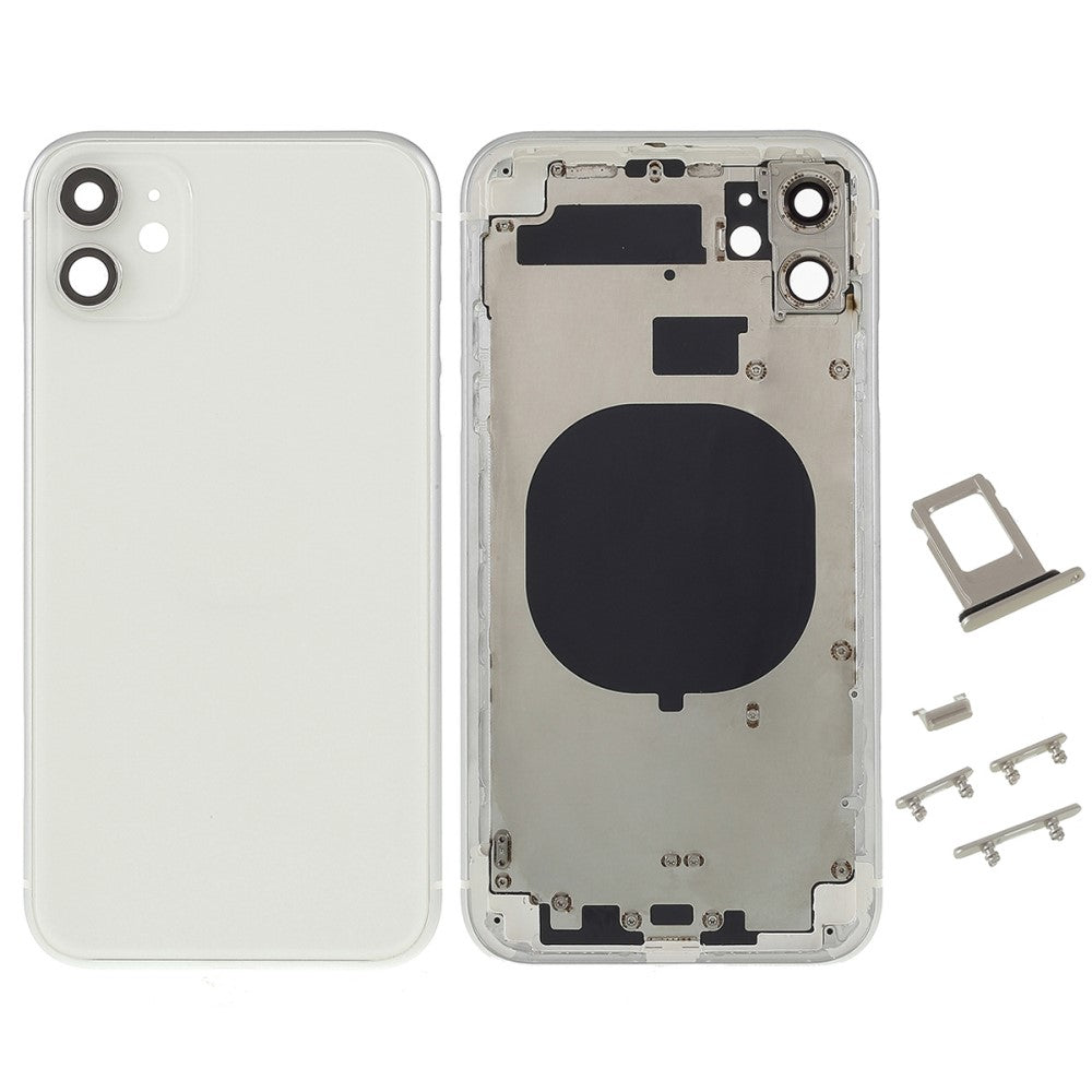 Châssis Cover Battery Cover iPhone 11 Blanc