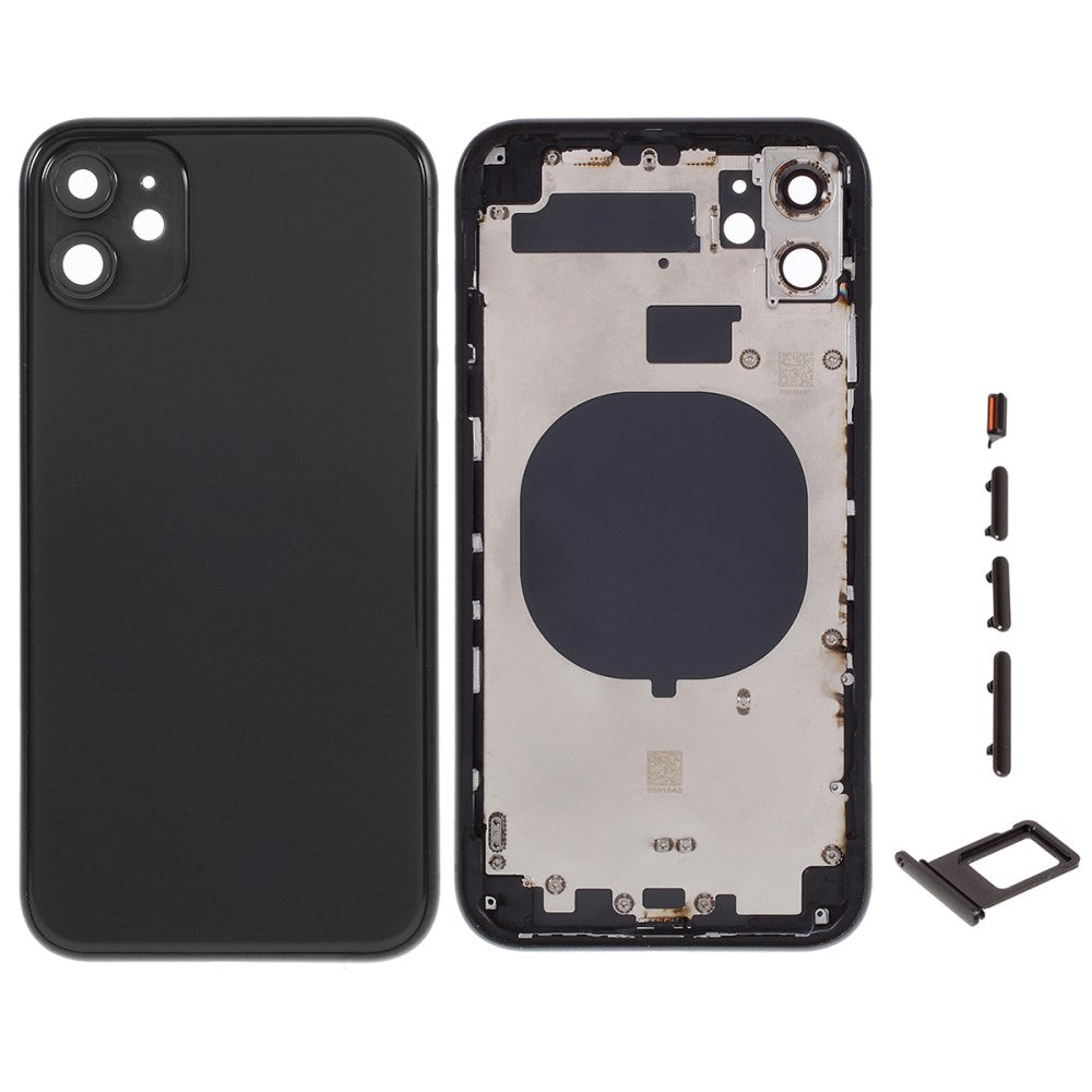 Châssis Cover Battery Cover iPhone 11 Noir