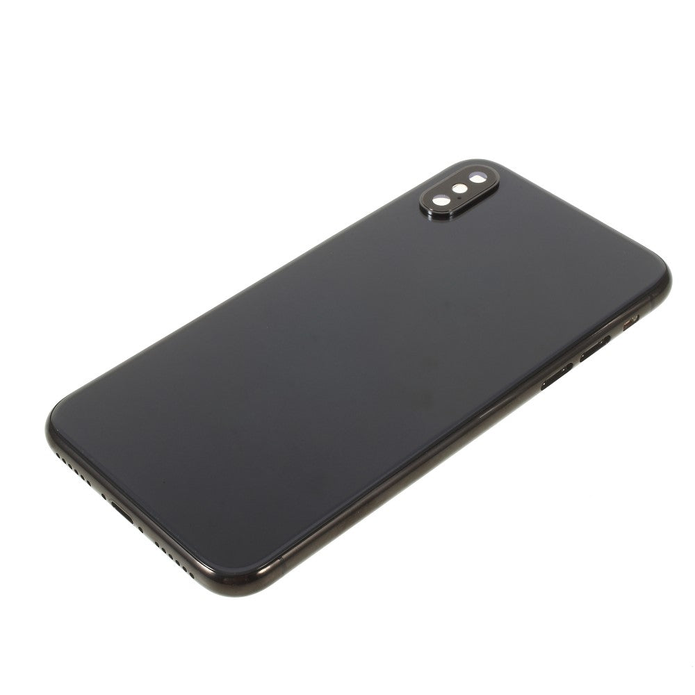 Châssis Cover Battery Cover iPhone X Noir