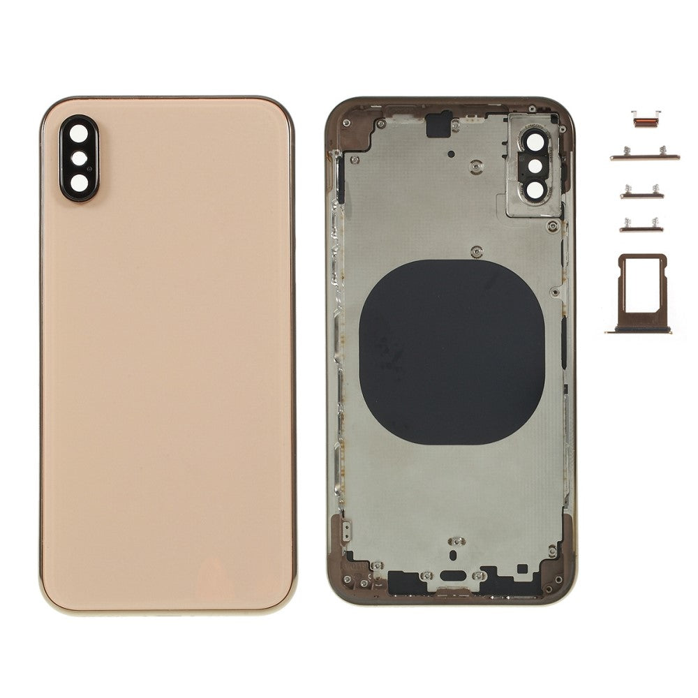 Châssis Cover Battery Cover iPhone XS Or