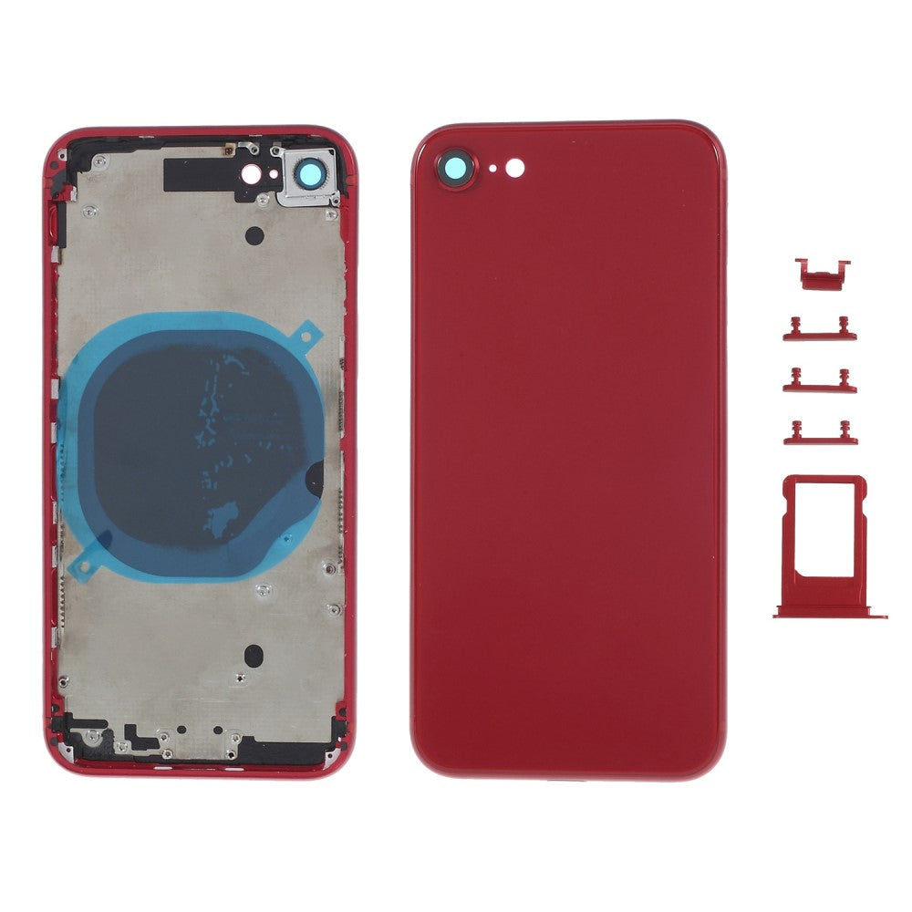Châssis Cover Battery Cover iPhone 8 Rouge