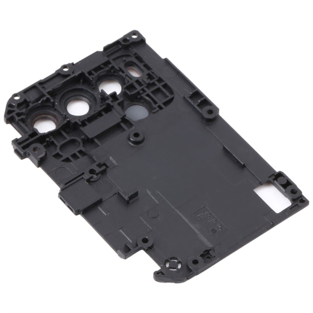 Protecteur de plaque de châssis + cache d'objectif Xiaomi Redmi Note 9 4G (Qualcomm Snapdragon 662) M2010J19SC / Redmi 9T Noir