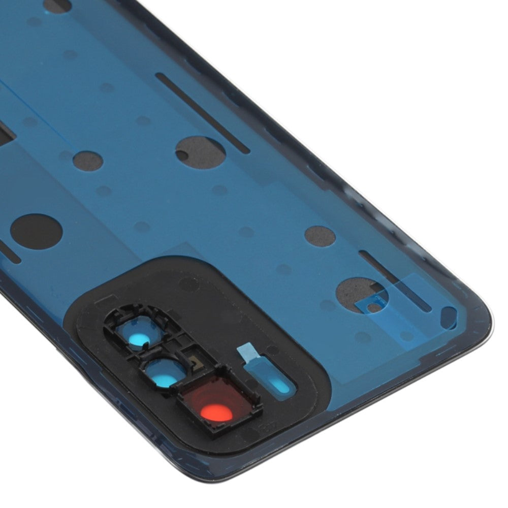 Tapa Bateria Back Cover + Lente Camara Trasera Xiaomi Poco F3 Azul