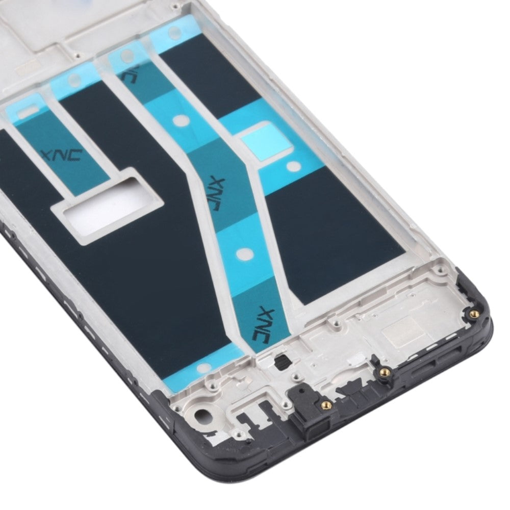 Châssis LCD Cadre intermédiaire Oppo A1k / Realme C2 (2019) Pièce de réparation de cadre de plaque intermédiaire (côté A) (sans logo)