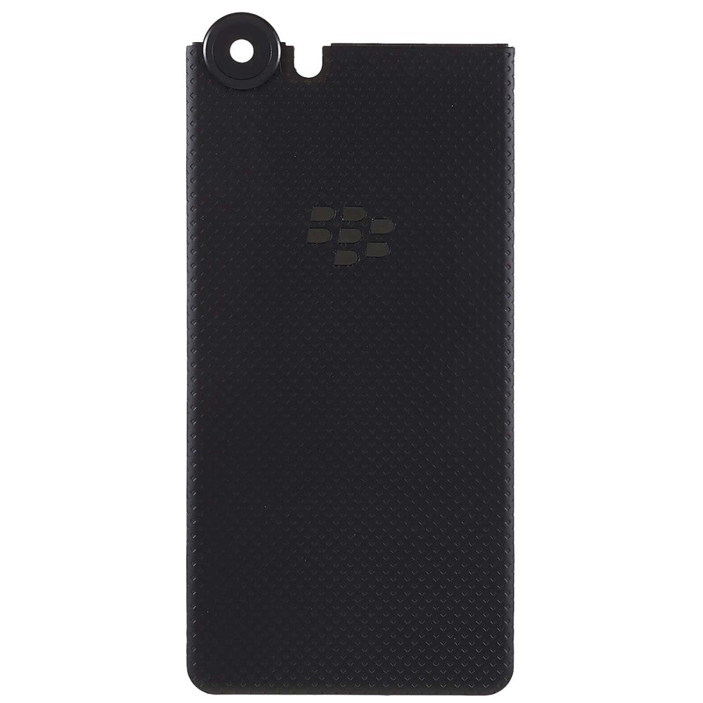 Tapa Bateria Back Cover + Lente Camara Trasera BlackBerry Keyone Negro
