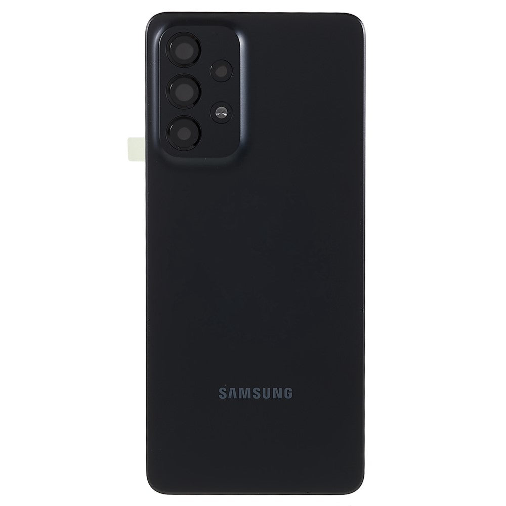 Battery Cover Back Cover + Rear Camera Lens Samsung Galaxy A33 5G A336 Black