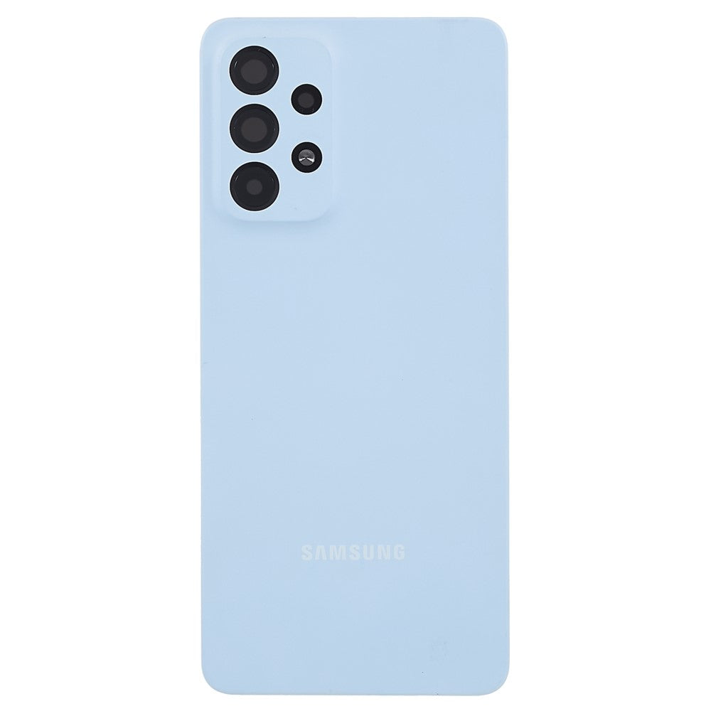 Battery Cover Back Cover + Rear Camera Lens Samsung Galaxy A33 5G A336 Blue