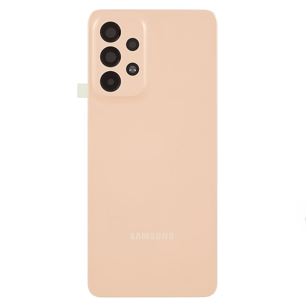 Tapa Bateria Back Cover + Lente Camara Trasera Samsung Galaxy A33 5G A336 Rosa