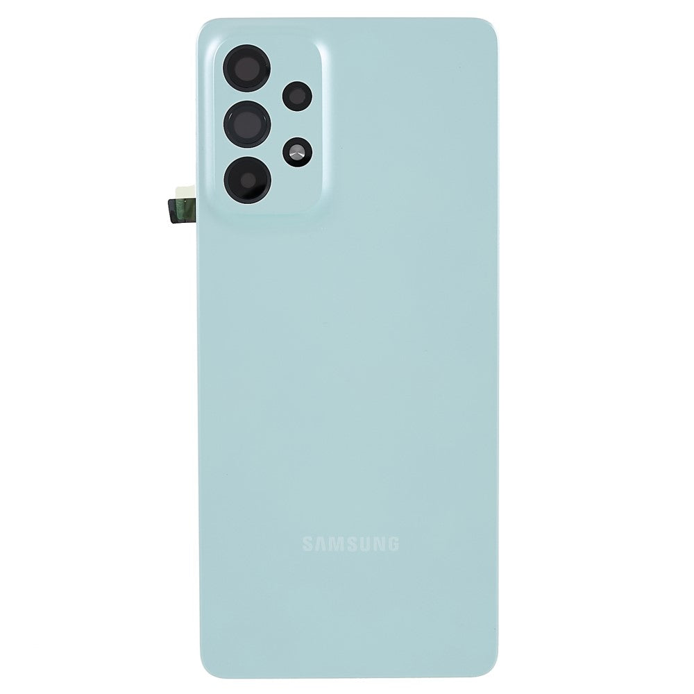 Cache Batterie Cache Arrière + Lentille Caméra Arrière Samsung Galaxy A73 5G A736 Vert